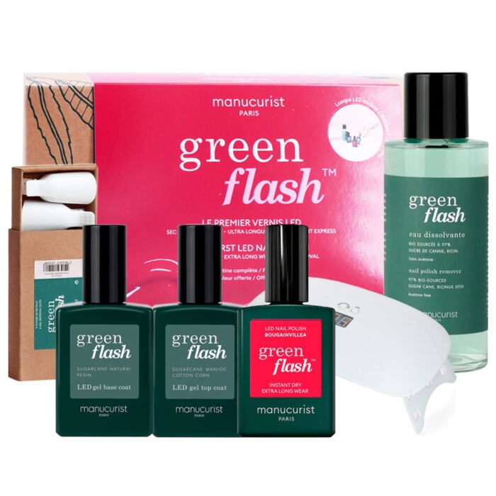 MANUCURIST GREEN FLASH KIT BOUGAINVILLEA