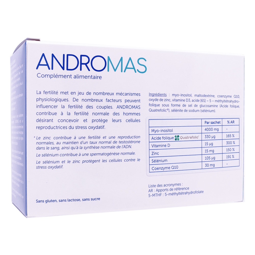 ANDROMAS FERTILITÉ 30 SACHETS – Image 2