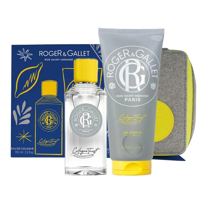 ROGER & GALLET COFFRET EAU DE COLOGNE TWIST 100ML + GEL DOUCHE 200ML