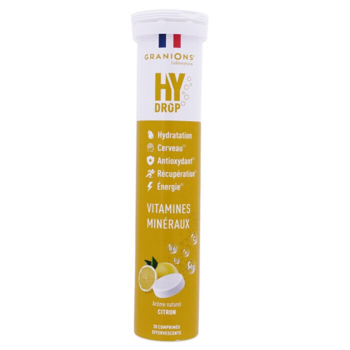 GRANIONS HYDROP CITRON 20 COMPRIMÉS EFFERVESCENTS