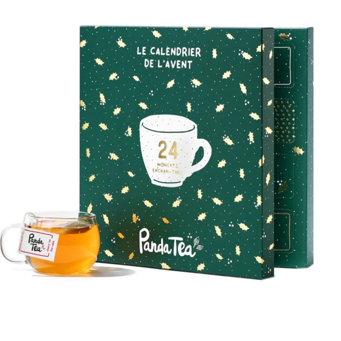 PANDA TEA COFFRET CALENDRIER DE L'AVENT 24 SACHETS D'INFUSION