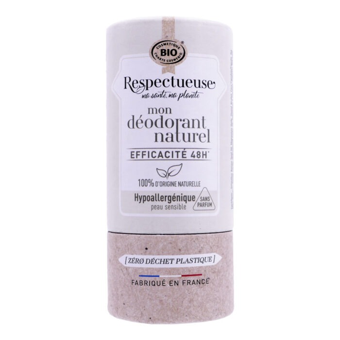 RESPECTUEUSE BIO MON DÉODORANT NATUREL HYPOALLERGÉNIQUE 50G