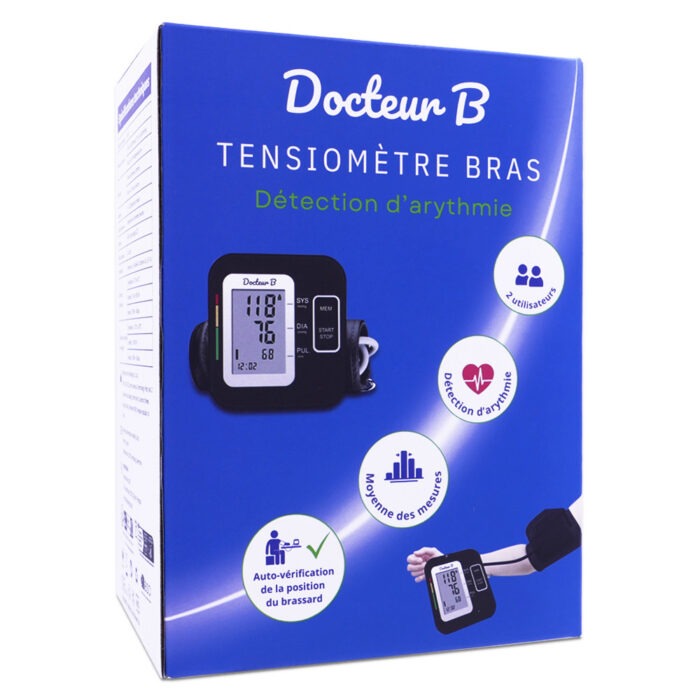 TENSIOMÈTRE BRAS DÉTECTION ARYTHMIE DOCTEUR B