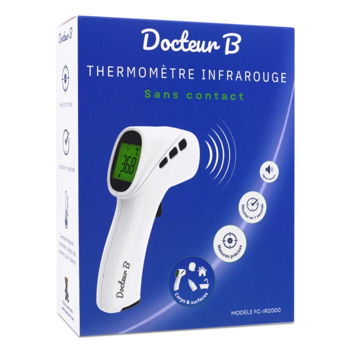 THERMOMÈTRE FRONTAL INFRAROUGE DOCTEUR B