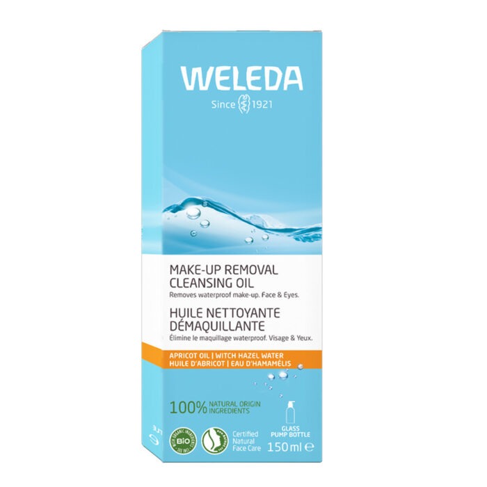 WELEDA HUILE NETTOYANTE DEMAQUILLANTE BIO 150ML