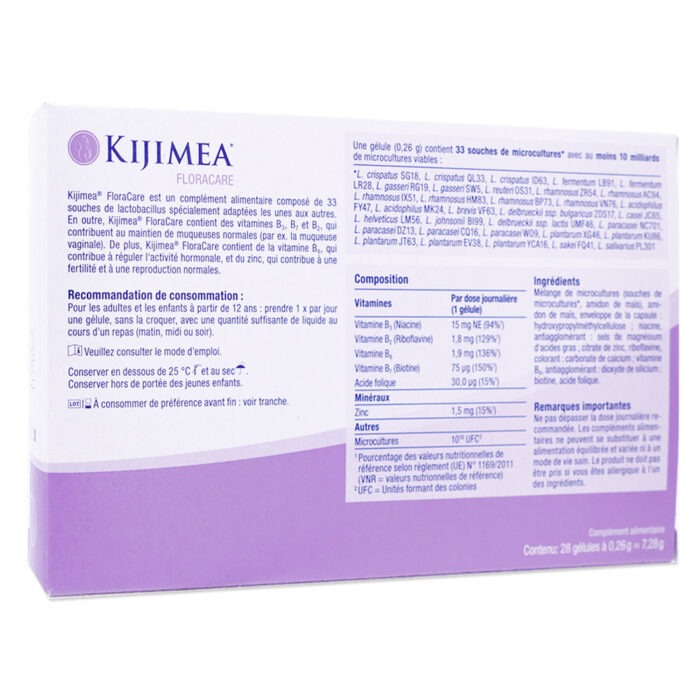 KIJIMEA FLORACARE 28 GÉLULES – Image 2