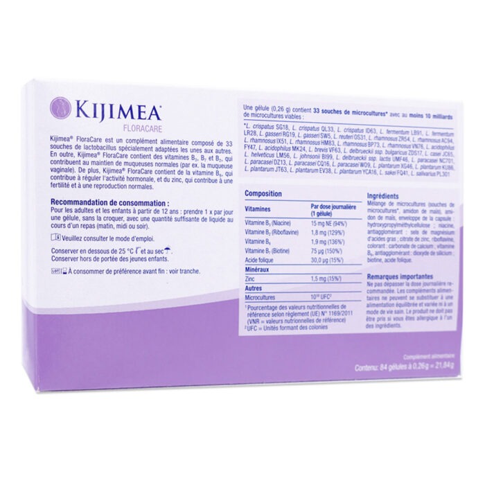KIJIMEA FLORACARE 84 GÉLULES – Image 2