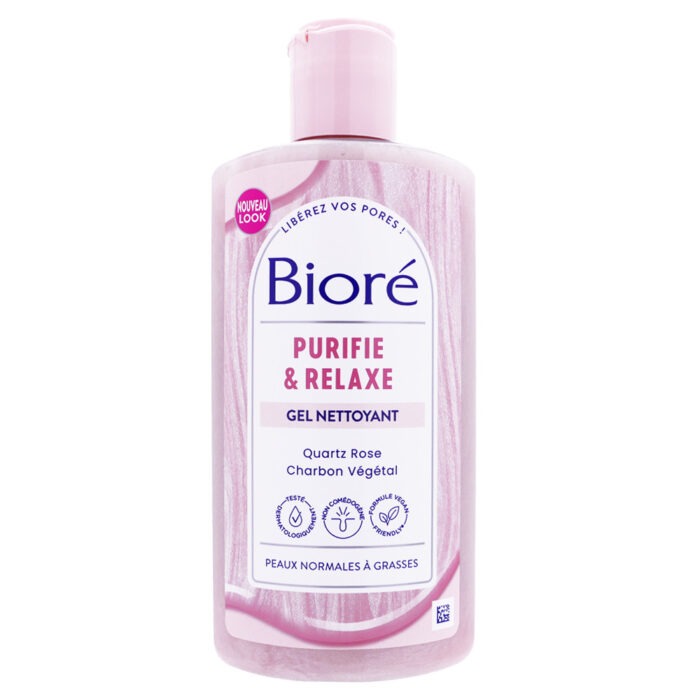 BIORE GEL NETTOYANT PURIFIE & RELAXE 200ML