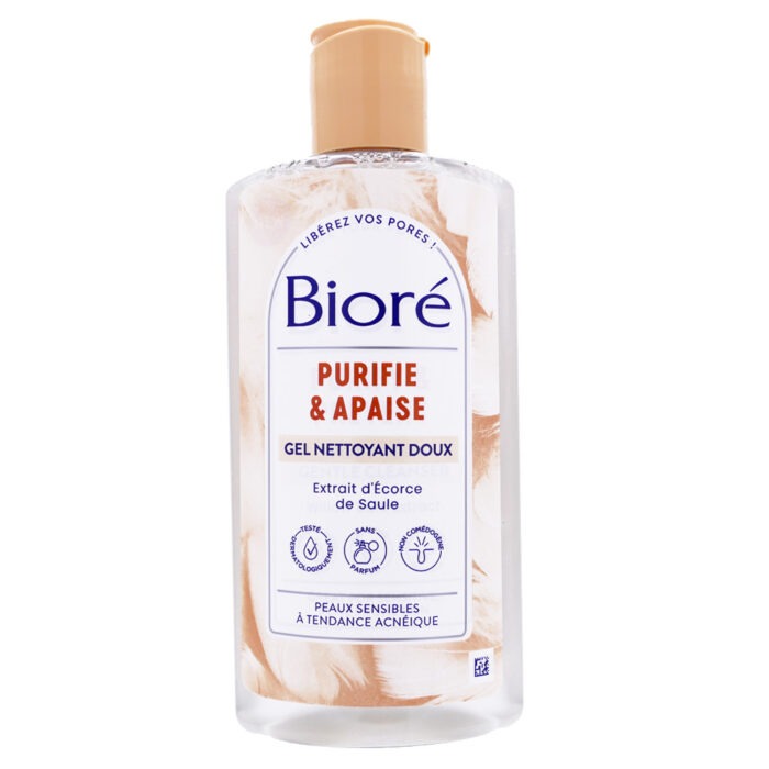 BIORE GEL NETTOYANT PURIFIE & APAISE 200ML