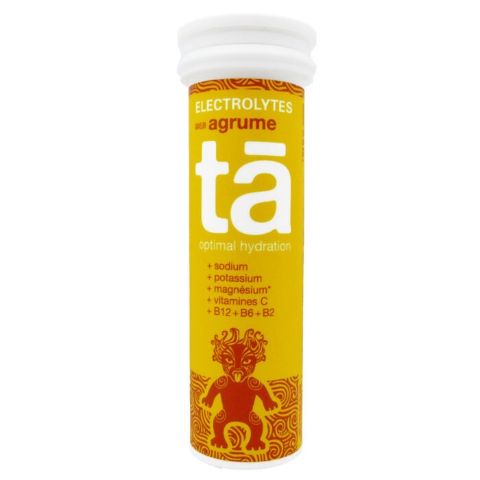 TA OPTIMAL HYDRATION PASTILLES POUR BOISSON AGRUME 12 PASTILLES